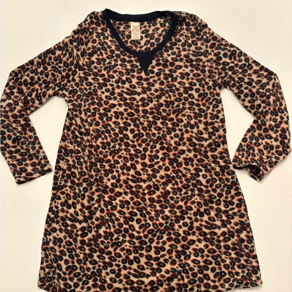 Faded Glory Leopard Print Blouse